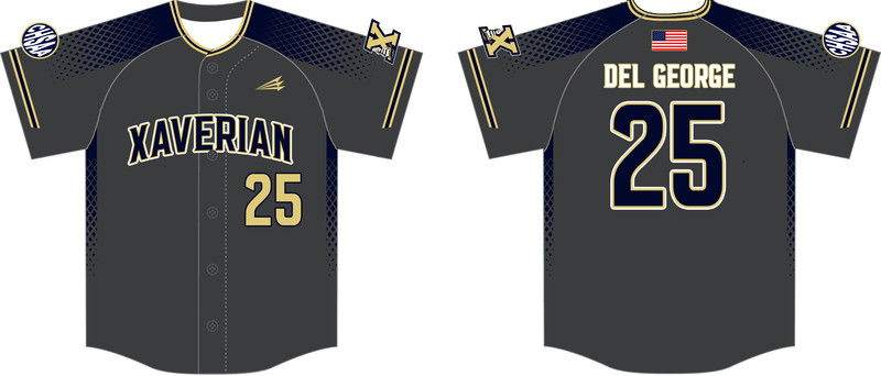 Xaverian Clippers Custom NanoDri Baseball Jersey #4C
