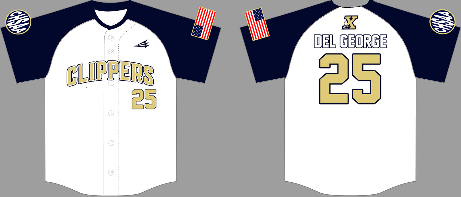 Xaverian Clippers Custom NanoDri Baseball Jersey #5