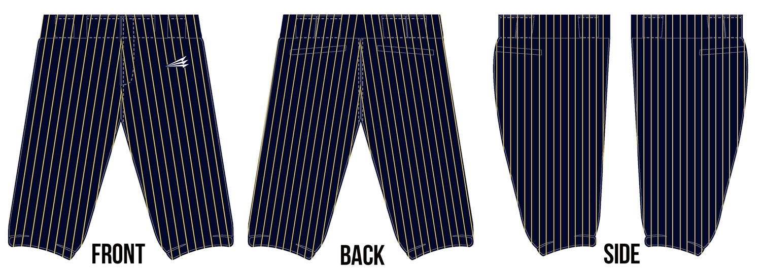 Xaverian Clippers Custom Stacheman Elite Knicker Baseball Pant #BP1B