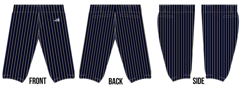 Xaverian Clippers Custom Stacheman Elite Knicker Baseball Pant #BP1B