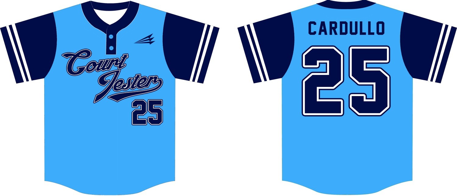 Court Jester Baseball Custom Jersey Design #3