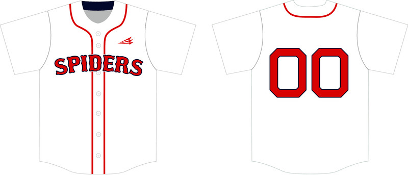 Summit City Spiders Custom HexaFlex Baseball Jersey #1D
