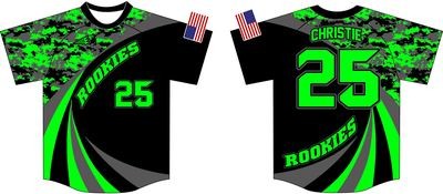 Rookies Baseball Custom Baseball Jersey #4