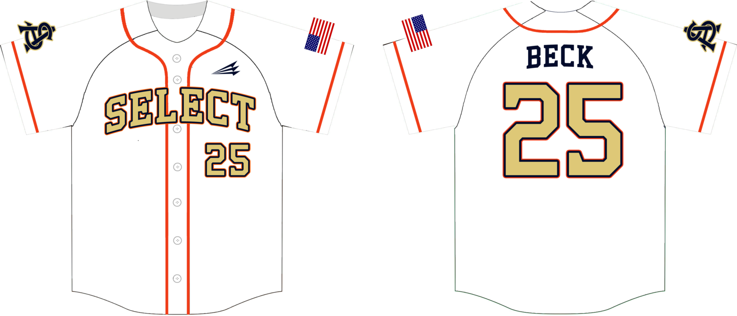 Alabama Select Custom HexaFlex Baseball Jersey #J1