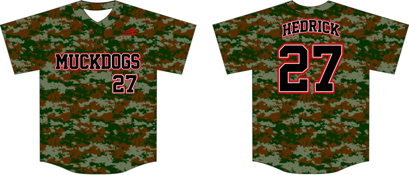 Oklahoma Muckdogs Custom NanoDri Baseball Jersey #J3G