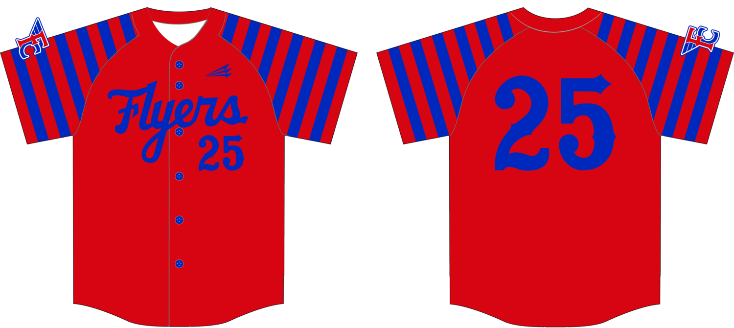 Full Count Flyers Custom HexaFlex Baseball Jersey #J3