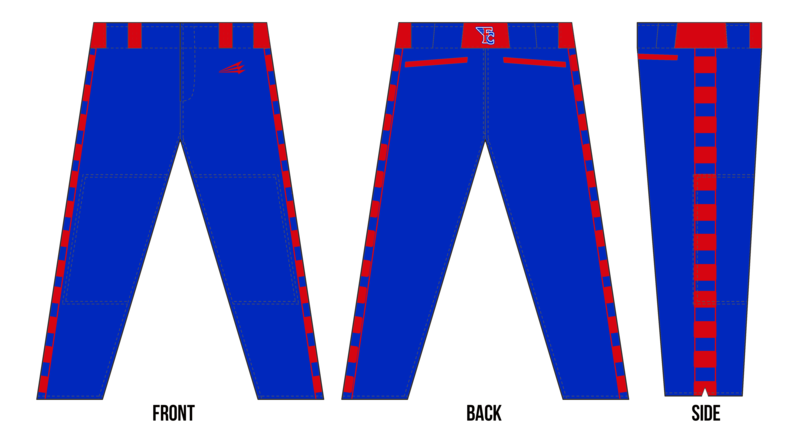 Full Count Flyers Custom Stacheman Elite Long Baseball Pants  #BP5
