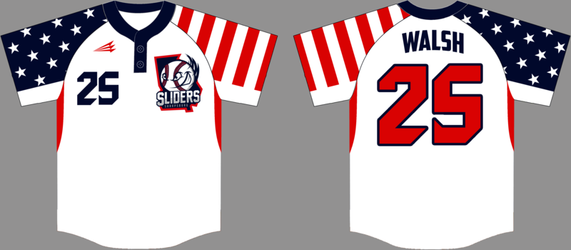 Sharpsburg Sliders Custom HexaFlex Baseball Jersey #J1