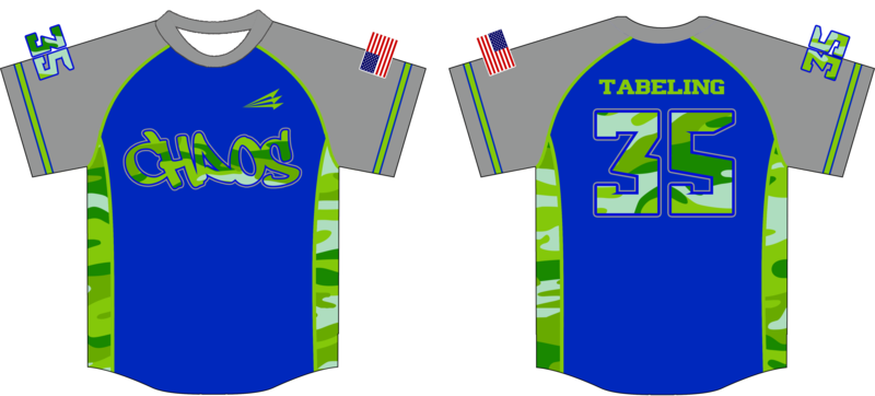 Chaos (TABELING) Custom HexaFkex Baseball Jersey Design #J3B