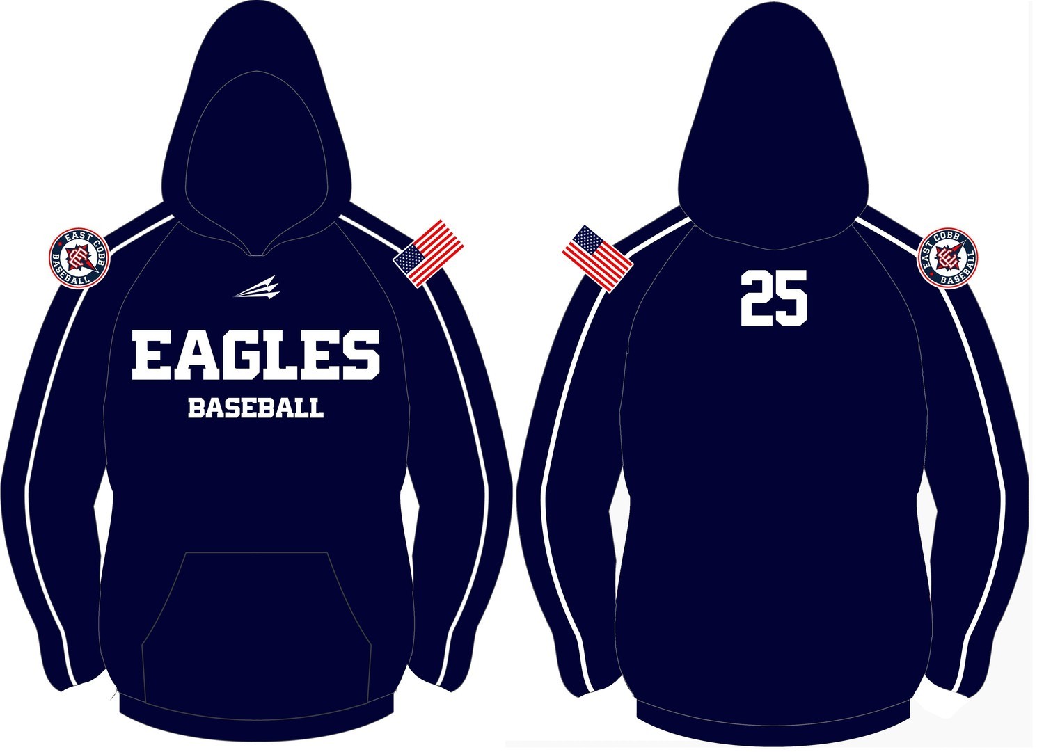 Eagles (Cormier) Vulcan Winterproof Sublimated Hoodie 8