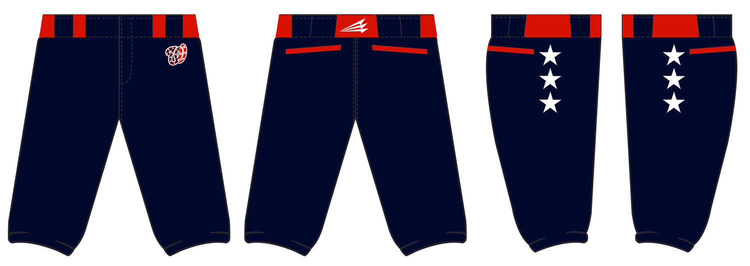 Wheeling Nationals Stacheman Elite Custom Knicker Pants #BP1