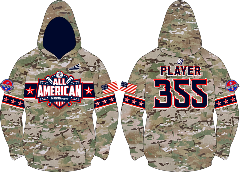 Baseball Youth All-Americans Texas 2019 Vulcan Hoodie VH1
