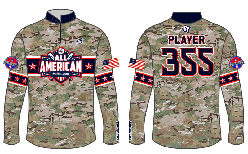 Baseball Youth All-Americans Texas 2019 Lightweight NanoZip NZ1