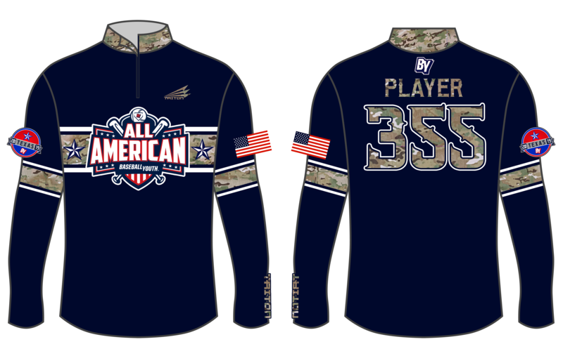 Baseball Youth All-Americans Texas 2019 Lightweight NanoZip NZ2