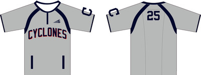 Central Ohio Cyclones Baseball Custom Clutch Cage Jacket #CC7