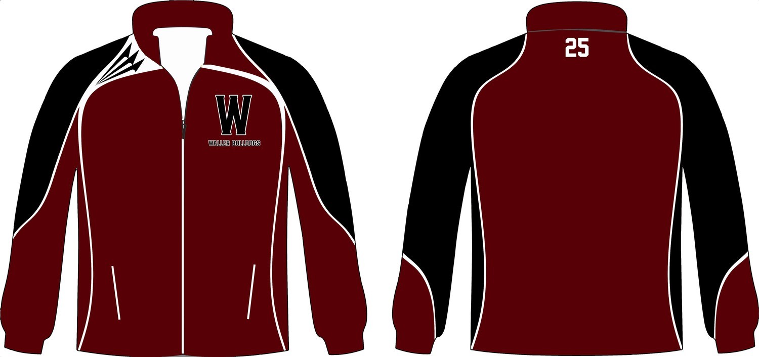 Waller High School Baseball Sublimated Track Jacket