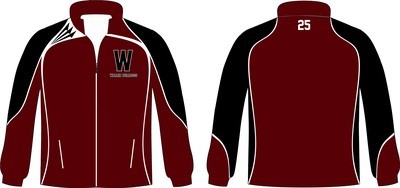 Waller High School Baseball Sublimated Track Jacket