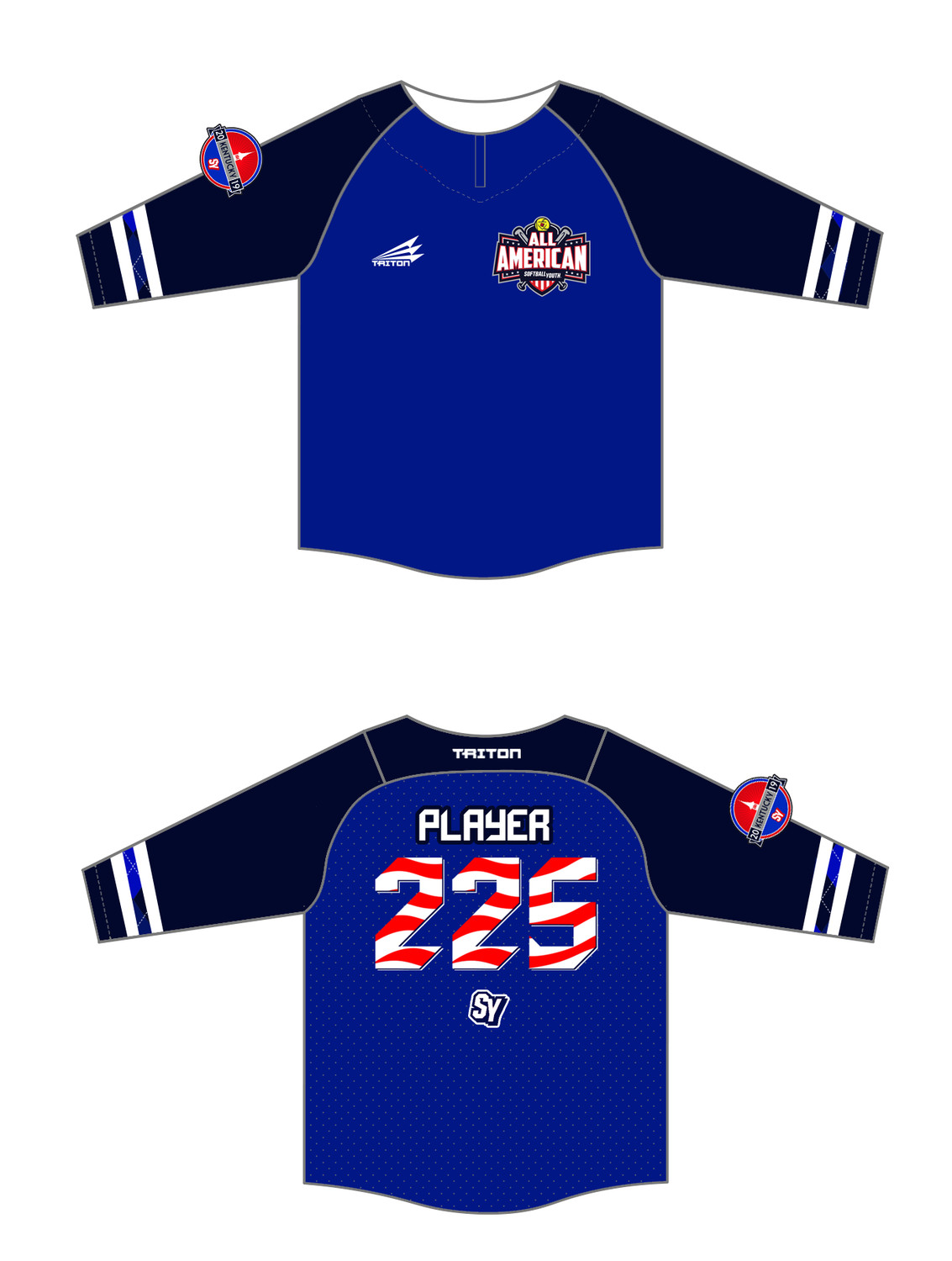 Softball Youth All-Americans Kentucky 2019 BP Jacket #BPJ2
