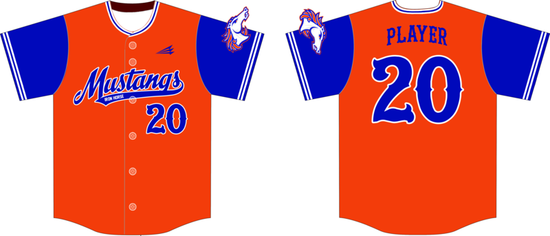 Iron Horse Mustangs Custom HexaFlex Baseball Jersey #J2B