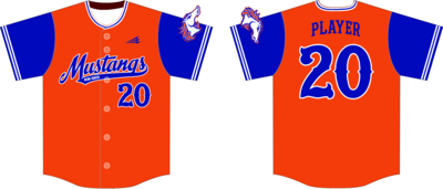 Iron Horse Mustangs Custom HexaFlex Baseball Jersey #J2B