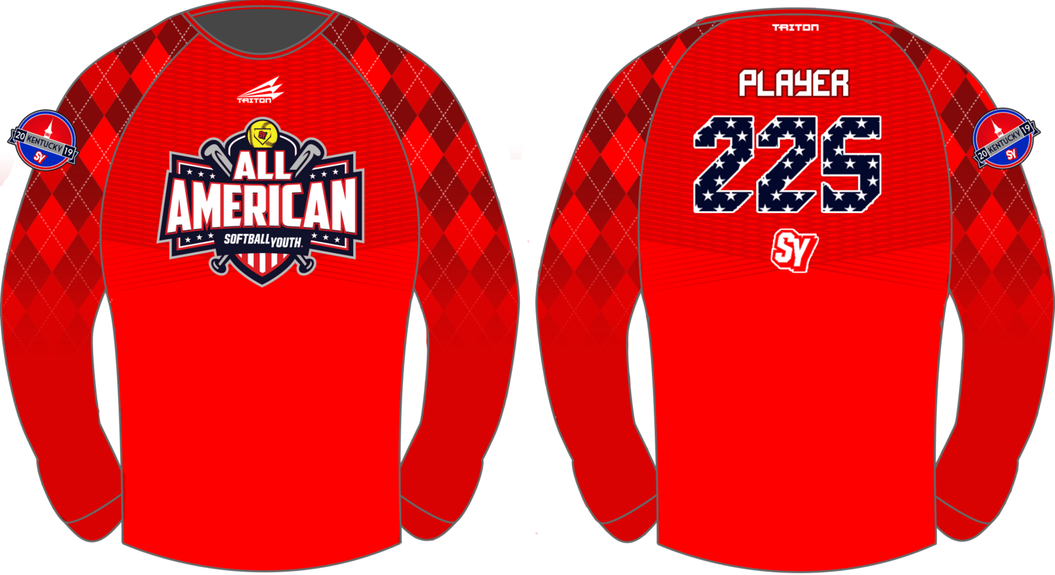 Softball Youth All-Americans Kentucky 2019 Vulcan Pullover VP1