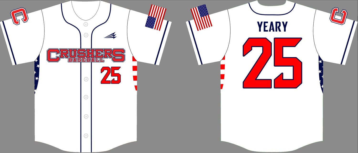Crushers Baseball Custom Jersey #2
