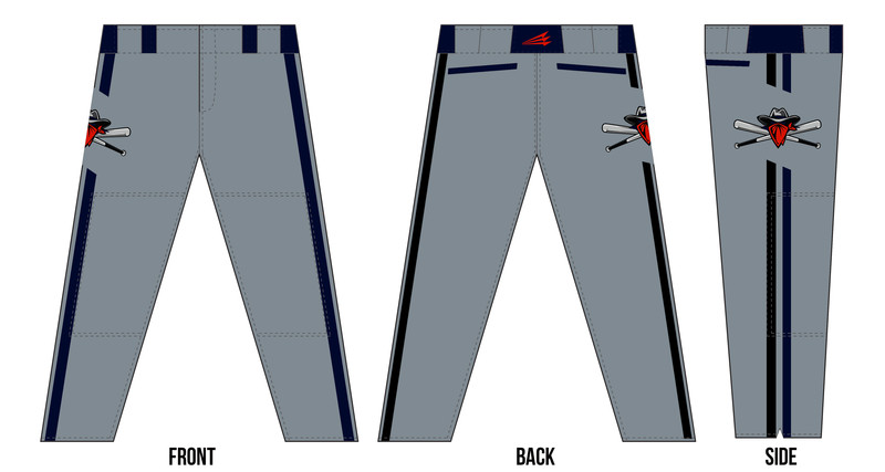 Outlaw Baseball (Smith) Stacheman Elite Custom Long Pants #BP1B