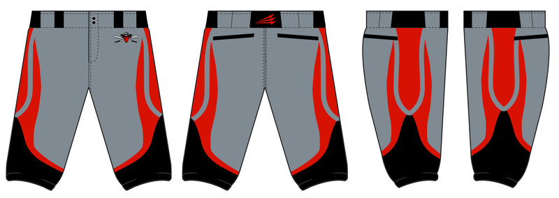 Outlaw Baseball (Smith) Stacheman Elite Custom Knicker Pants #BP3C