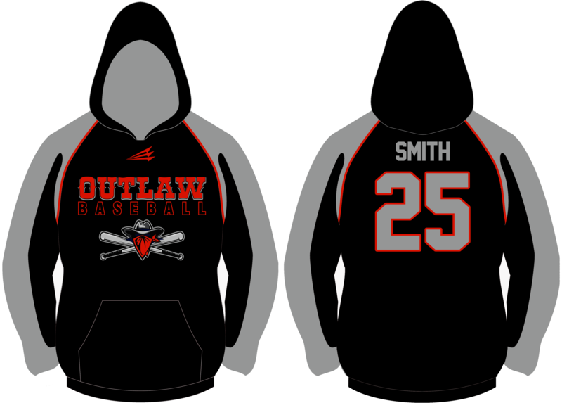 Outlaw Baseball (Smith) Custom Vulcan Hoodie #VH1A