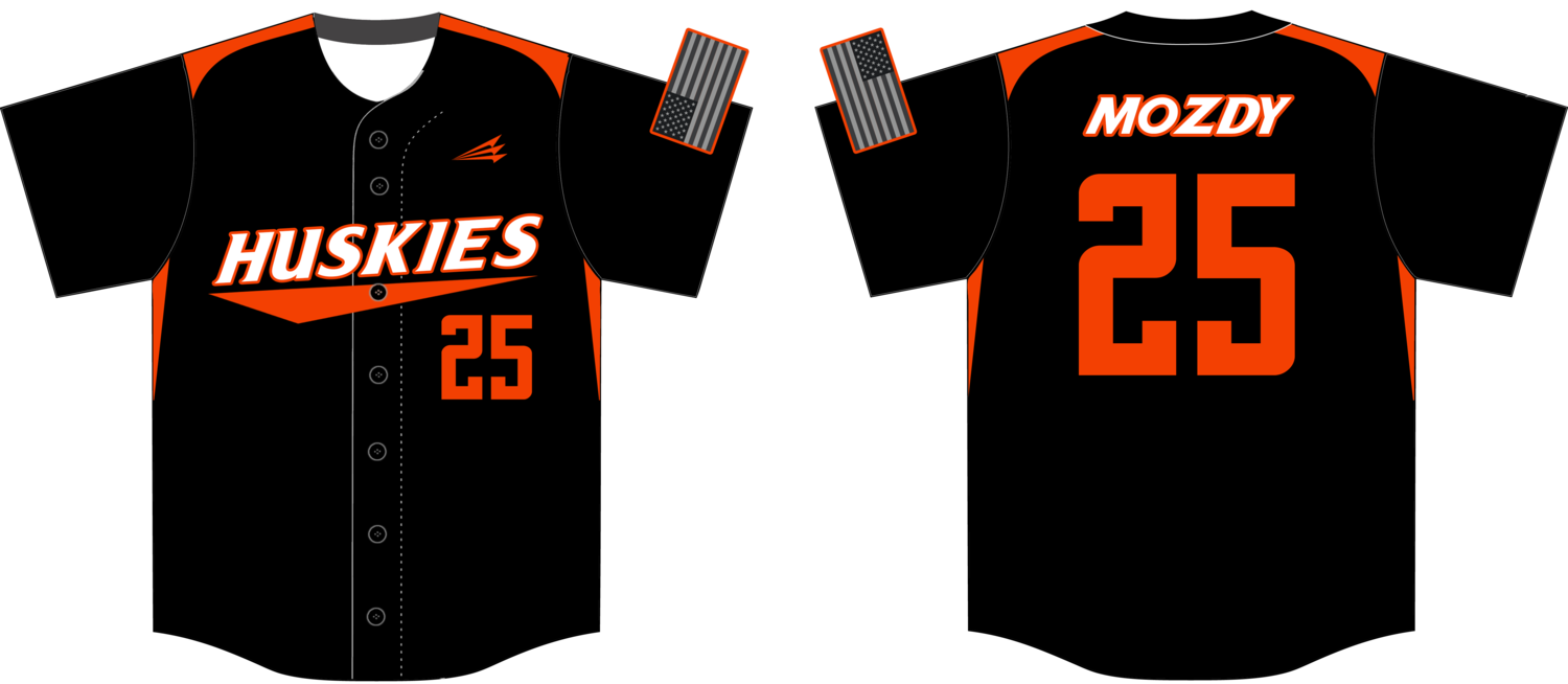 Harborcreek Huskies Custom Camo Baseball Jerseys