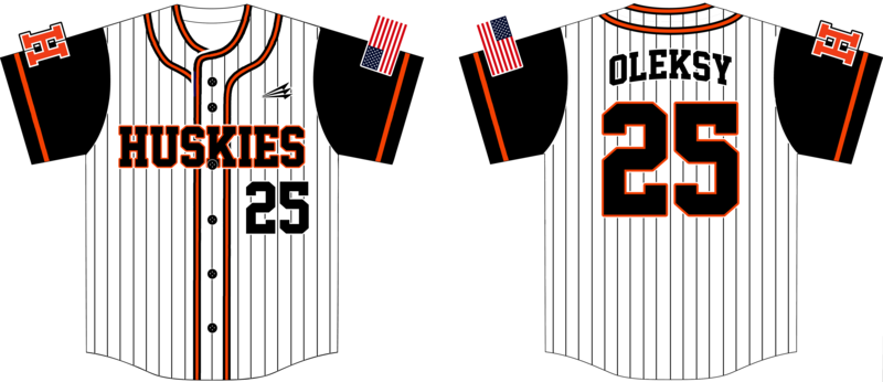 Harborcreek Huskies Custom Nanodri Baseball Jersey #J11