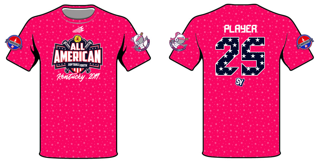 Softball Youth All-Americans Kentucky 2019 Warm Up HyperTee HT2
