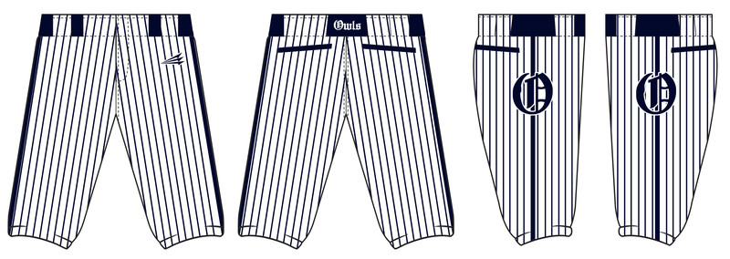 Texas Owls Custom Stacheman Elite Knicker Pant #BP1C