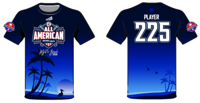 Baseball Youth All-Americans Myrtle Beach 2019 Warm Up HyperTee HT1