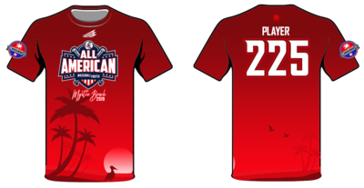 Baseball Youth All-Americans Myrtle Beach 2019 Warm Up HyperTee HT2