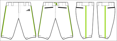 Sarasota Shock Custom Stacheman Elite Knicker Baseball Pants #BP5