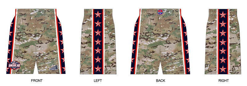Baseball Youth All-Americans Texas 2019 Revolution Pocket Shorts RV1