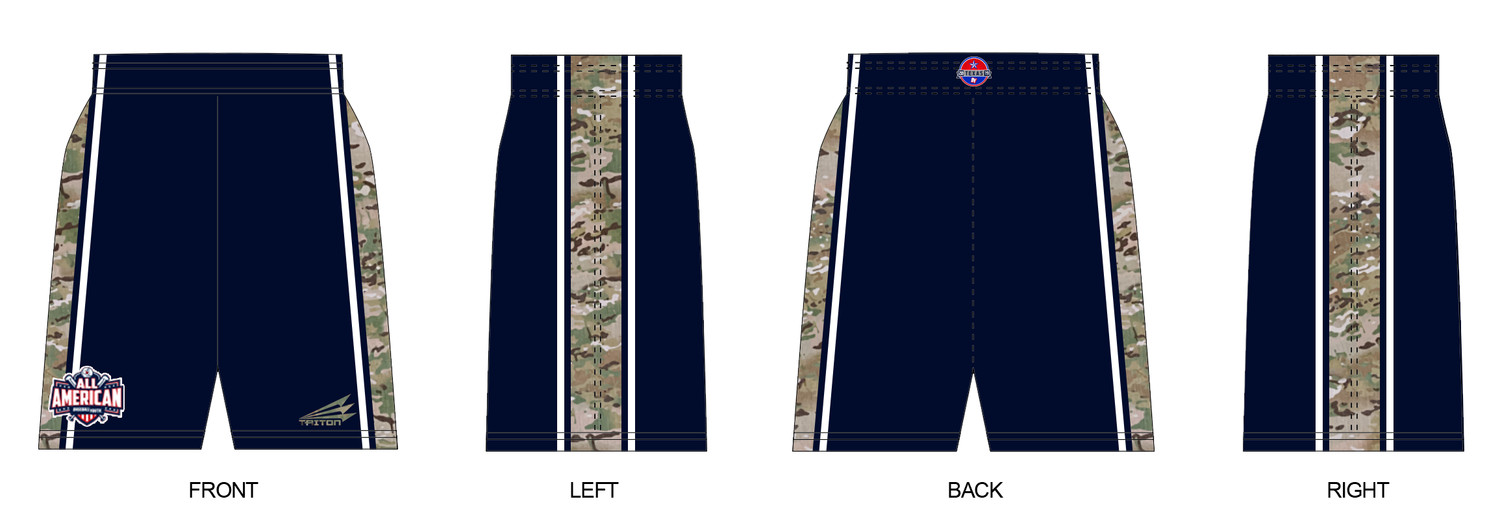 Baseball Youth All-Americans Texas 2019 Revolution Pocket Shorts RV2