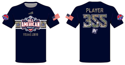 Baseball Youth All-Americans Texas 2019 Shortsleeve HyperTee HT2