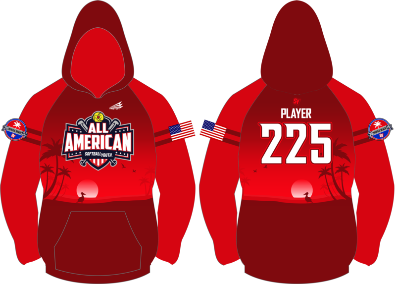 Softball Youth All-Americans Myrtle Beach 2019 Vulcan Hoodie VH1