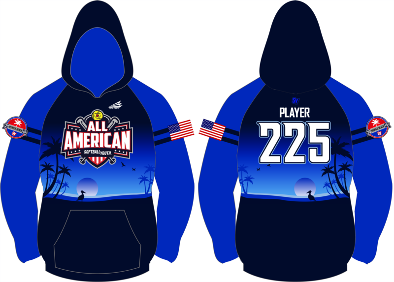 Softball Youth All-Americans Myrtle Beach 2019 Vulcan Hoodie VH2