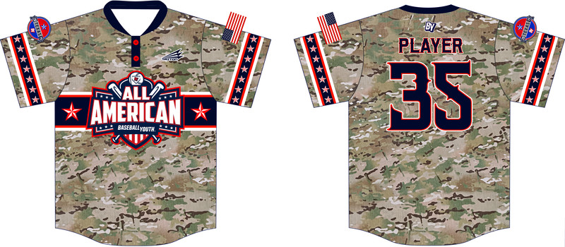 Baseball Youth All-Americans Texas 2019 Baseball Jersey J1A