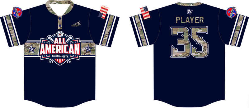 Baseball Youth All-Americans Texas 2019 Baseball Jersey J1B