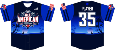 Baseball Youth All-Americans Myrtle Beach 2019 Baseball Jersey 2E