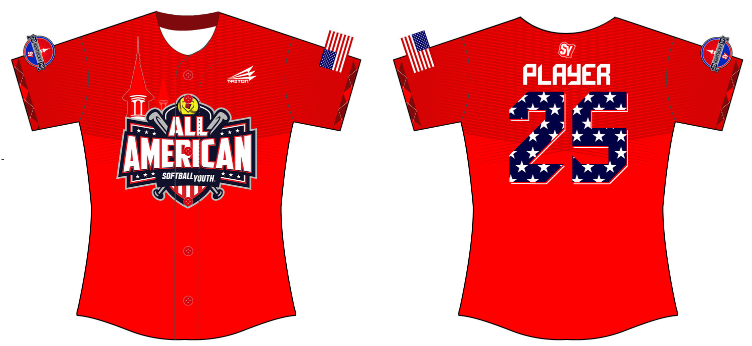 Softball Youth All-Americans Kentucky 2019 Fastpitch Jersey 2A