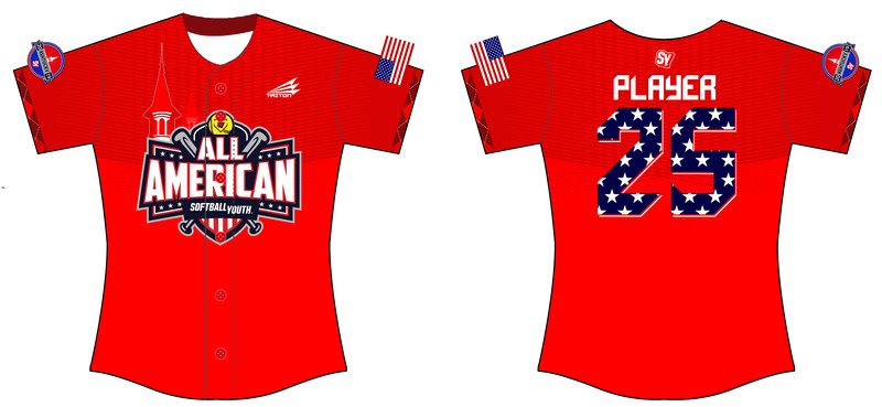 Softball Youth All-Americans Kentucky 2019 Fastpitch Jersey 2A