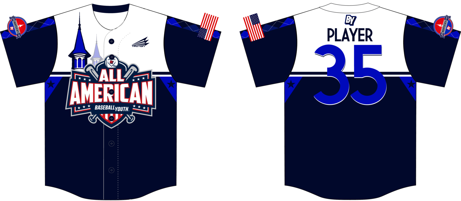 Baseball Youth All-Americans Kentucky 2019 Baseball Jersey 1B