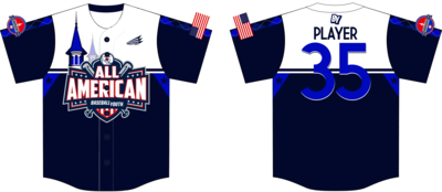 Baseball Youth All-Americans Kentucky 2019 Baseball Jersey 1B
