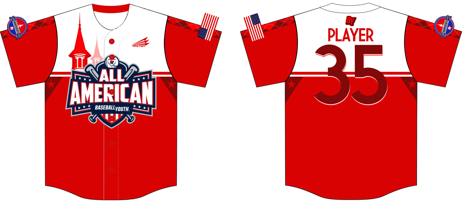 Baseball Youth All-Americans Kentucky 2019 Baseball Jersey 1A