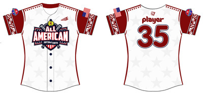 Softball Youth All-Americans Ocean City 2019 Fastpitch Jersey J1B